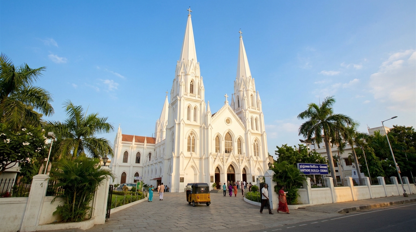 🗓️ Day 1 – Chennai City Temples & Culture