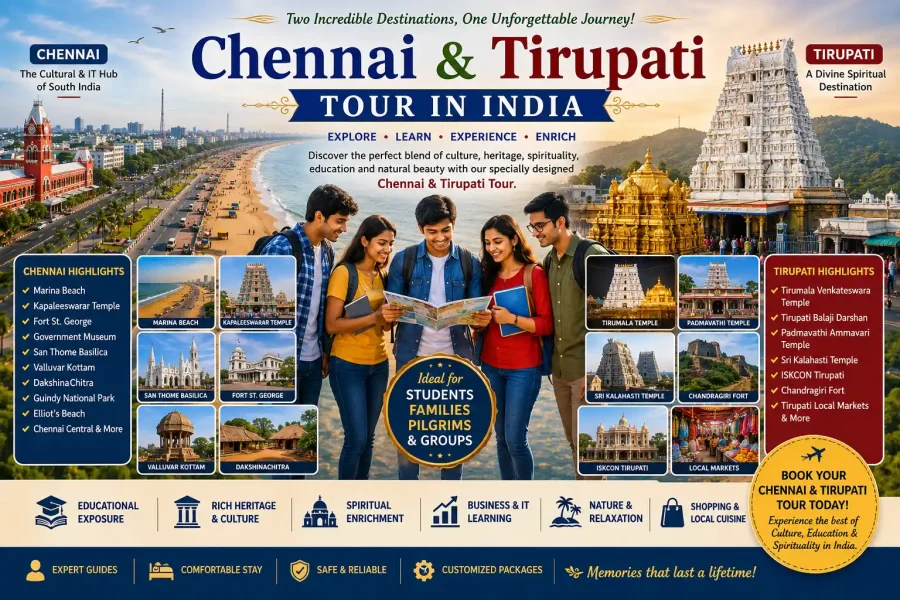 Chennai & Tirupati Holiday Tour in India