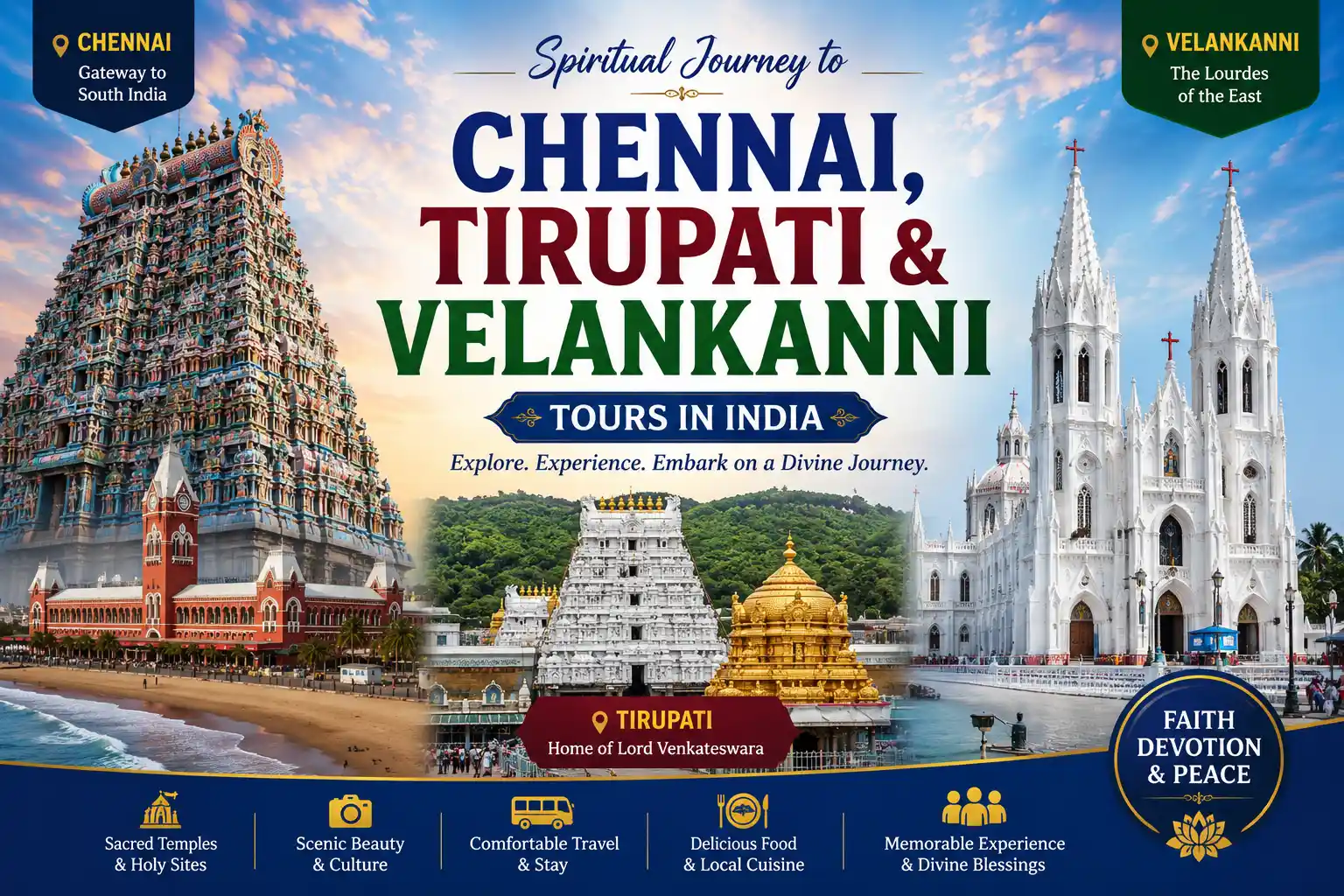 Chennai & Tirupati Holiday Tour in India