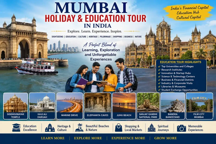 Mumbai Holiday & Education Tour in India