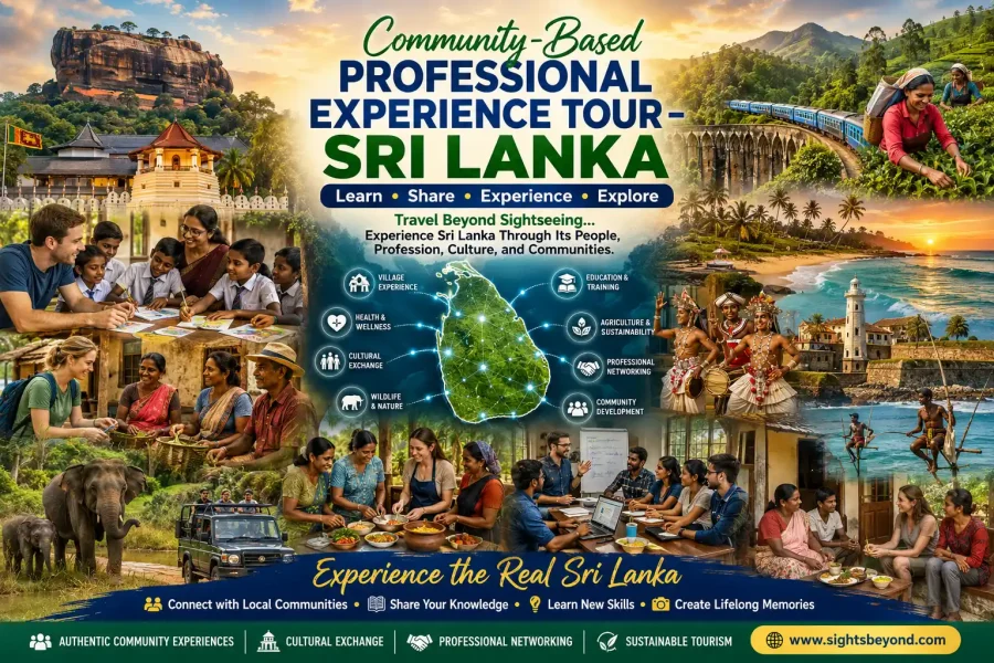 Community-Based Professional Experience Tour – Sri Lanka
